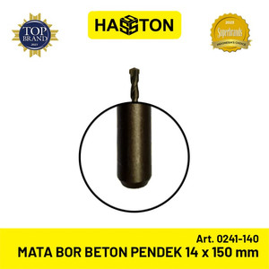 Hasston Mata Bor Beton Pendek 14mm x 150mm / Drill Bit (0241-140)