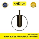 Hasston Mata Bor Beton Pendek 3mm x 60mm / Drill Bit (0241-030)