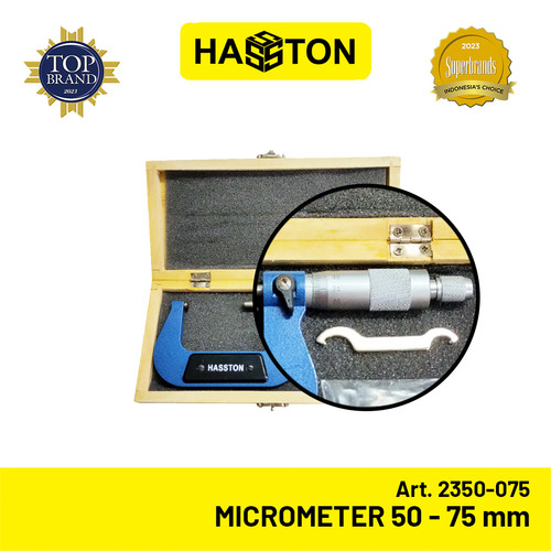Hasston Micrometer 50-75mm / Outside Micrometer (2350-075)