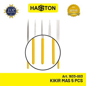 Hasston Kikir Emas Diamond File Set 5 Pcs / Kikir Permata (1633-003)