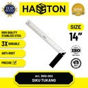 Hasston Siku Tukang 10'' Stainless Steel / Penggaris Siku (3910-000)