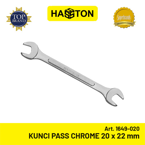 Hasston Kunci Pass Chrome 20x22 mm Mdl. Tulang (1649-020)