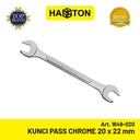 Hasston Kunci Pass Chrome 20x22 mm Mdl. Tulang (1649-020)