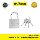 Hasston Gembok Satin 60mm Kunci (+) / Padlock Heavy Duty (1130-600)