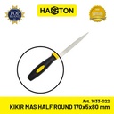 Hasston Kikir Emas Diamond Permata Half Round 170x5x80 mm (1633-022)