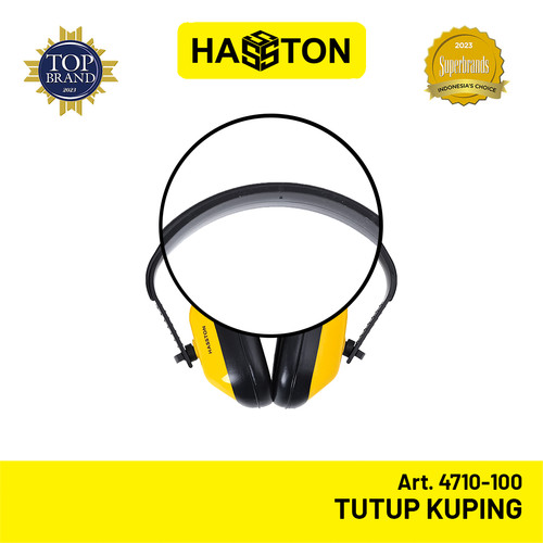 Hasston Tutup Kuping / Pelindung Telinga Kuning / Earmuff (4710-100)
