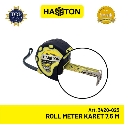 Hasston Roll Meter 7.5m x 25mm + Magnet / Tape Measure (3420-023)