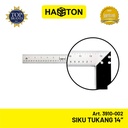 Hasston Siku Tukang 14'' Stainless Steel / Penggaris Siku (3910-002)