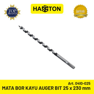 Hasston Mata Bor Kayu Auger Bit 25mm / Wood Drill Bit (0410-025)