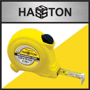 HASSTON PROHEX Roll Meter Bungkus Karet + Magnet 3mx19mm (3420-010)