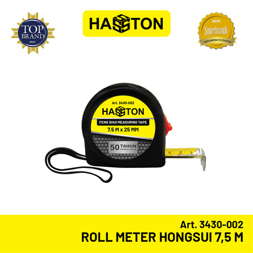 Hasston Rol Meter Houngsui 7,5mx25mm / Tape Measure (3430-002)