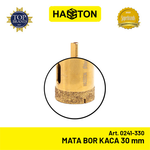 Hasston Mata Bor Kaca 30mm / Diamond Glass Drill Bits (0241-330)