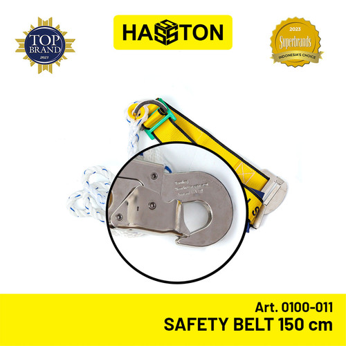 Hasston Sabuk Pengaman Kuning 150cm / Safety Belt (0100-011)