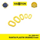 Hasston Rantai Plastik Orange 6mm / Plastic Chain (0100-043)