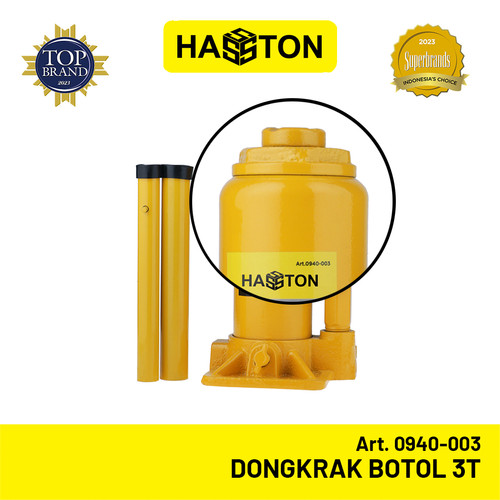 Hasston Dongkrak Botol 3Ton / Hydraulic Bottle Jack (0940-003)