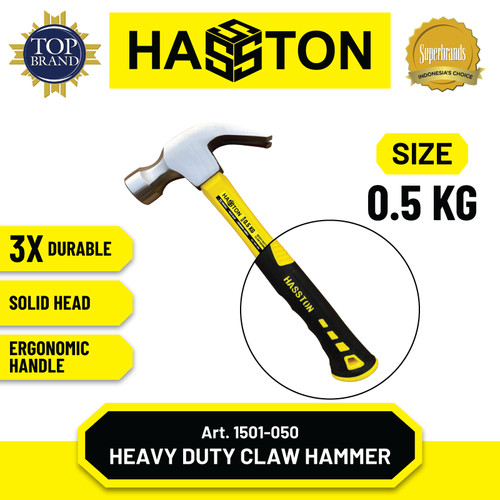 Hasston Hammer Kambing Gg. Fiber 0,5Kg / Palu Kambing (1501-050)