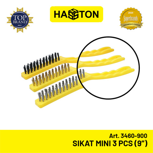 Hasston Sikat Kawat Besar 9" Set 3Pcs (3460-900)