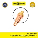 Hasston Cutting Nozzle GL-99 For Blander GL-99 No.3 (LPG) (0850-300)