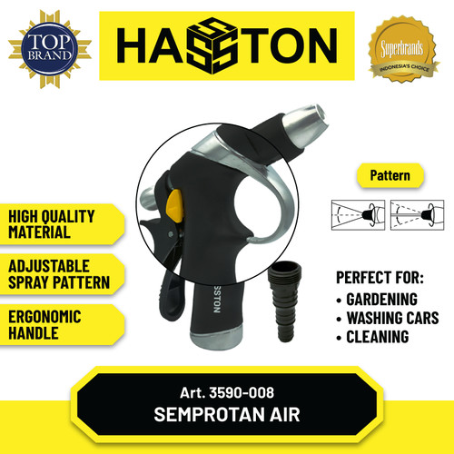 Hasston Semprotan Air Besi Model Pistol / Water Sprayer (3590-008)