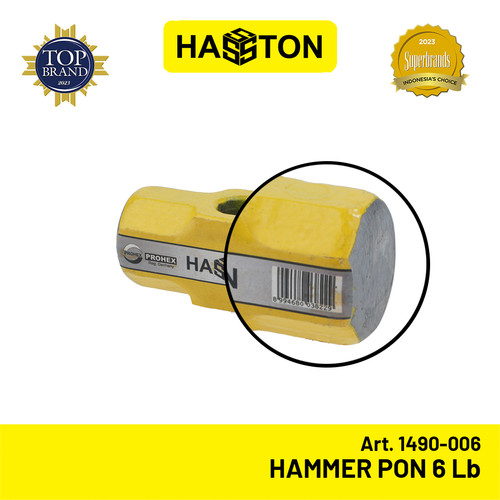 Hasston Hammer Pon 6 Lbs W / Palu Godam / Bodem (1490-006)