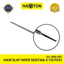 Hasston Kikir Slim Taper 3" Segitiga (12 Pcs) (1630-203)