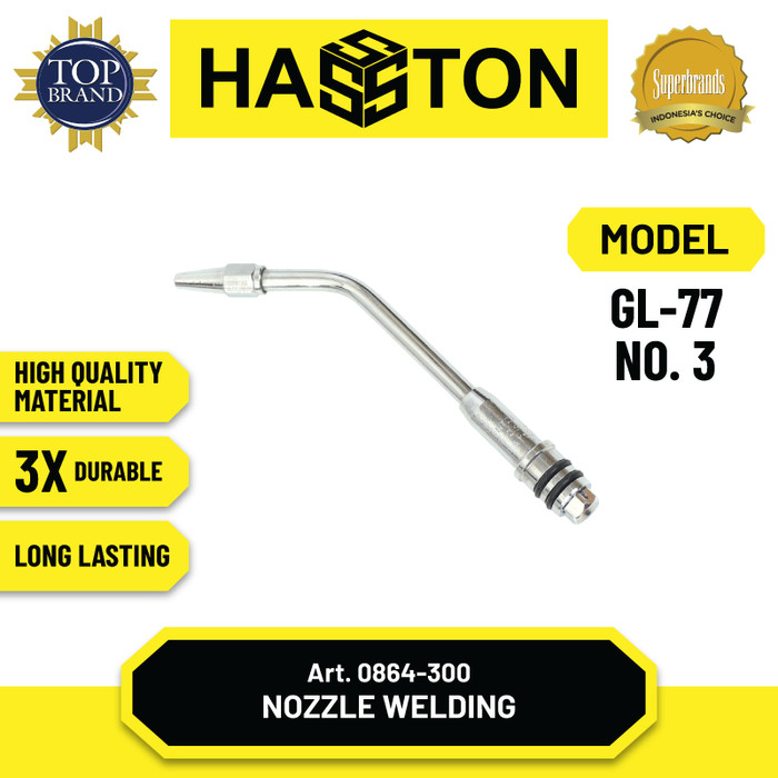 Hasston Nozzle Welding (GL-77) No. 2 / Welding Torch (0864-200)