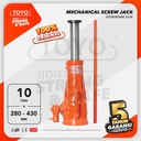 Screw Jack / Dongkrak Ulir Botol 10 Ton TOYO
