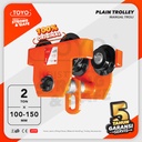 Plain Trolley / Manual Troli 2 Ton TOYO
