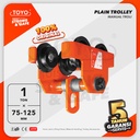Plain Trolley / Manual Troli 1 Ton TOYO