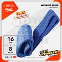 Webbing Sling Belt / Tali Angkat 16 Ton x 8 Meter TOYO Double Ply