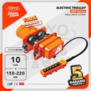 Electric Trolley Girder 10 Ton KDT Series TOYO