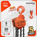 Chain Block / Takel 5 Ton x 20 Meter TOYO