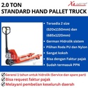 Hand Pallet Jack X-lift 2000 kg Narrow Wide Ban Ngai