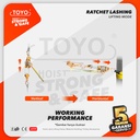 Ratchet Puller 2 Ton x 1.2 Meter Tracktang Kodokan Puller Grip TOYO