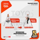 Tripod Hoist / Rescue Tripod 2 Ton x 3 Meter TOYO
