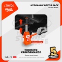 Hydraulic Bottle Jack / Dongkrak Botol 15 Ton TOYO
