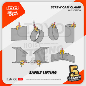 Screw Cam Clamp / Klem Angkat 0.5 Ton TOYO