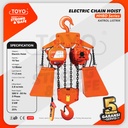 Electric Chain Hoist 10 Ton x 12 Meter HHBD Series TOYO