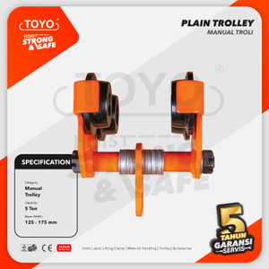 Plain Trolley / Manual Troli 5 Ton TOYO