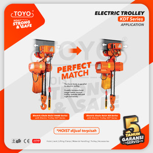 Electric Trolley Girder 2 Ton KDT Series TOYO