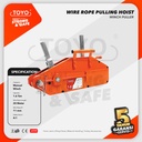 Wire Rope Pulling Hoist / Tirfor 1.6 Ton x 20 Meter TOYO