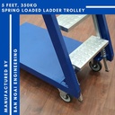 Tangga Gudang Ladder Trolley LT5 - Spring loaded - Superform Ban Ngai