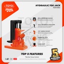 Hydraulic Toe Jack / Dongkrak Sepatu Track 10 Ton TOYO