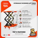 Hydraulic Scissors Lift Table / Meja Hidrolik 500 Kg x 1.3 M TOYO