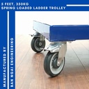 Tangga Gudang Ladder Trolley LT5 - Spring loaded - Superform Ban Ngai