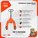 Hydraulic Hand Pallet Truck Trolley 5 Ton / 5000 Kg TOYO