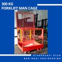 Forklif Man Cage / Forklift Maintenance Platform / Safety Cage 300KG