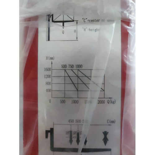 Hand Stacker Lift 1 ton 1000 kg Manual Superform MHS10 1600 mm