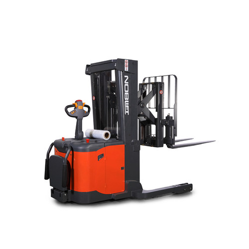 Jual Hand stacker Electric tipe Close Pallet tipe PS15 RM45 cap 1.5 Ton tinggi Angkat 4.5 merk Noblelift
