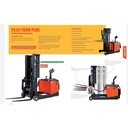 Stacker Electric tipe RM Noblelift cap 1.5 ton tinggi 4.5 m bisa open pallet
